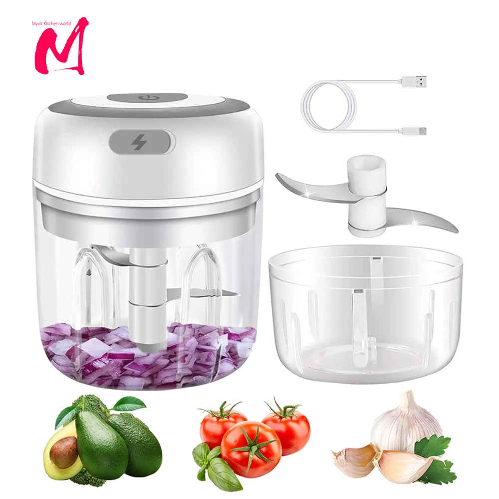 Mini Electric Food Chopper: Compact & Versatile