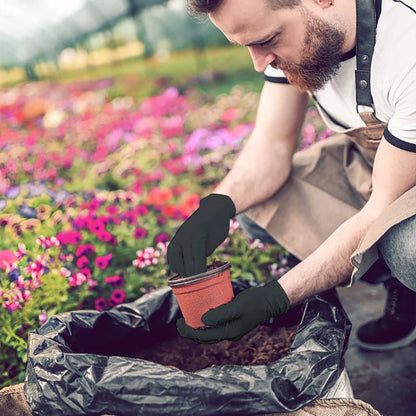 Disposable Black Nitrile Gloves