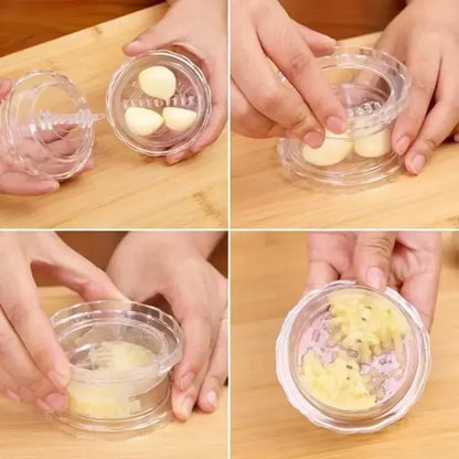 Kitchen Multifunctional Garlic Crusher