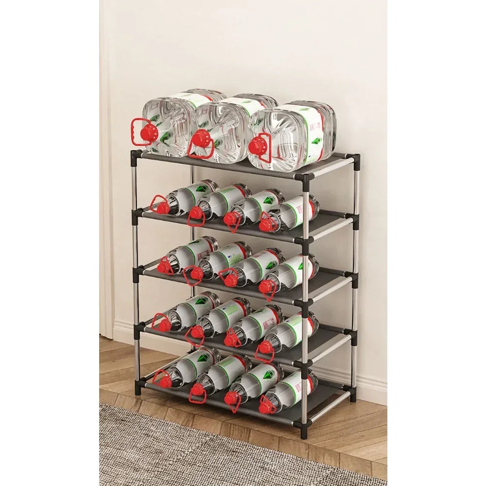 Stylish Shoe Rack Metal Simple Shoe Shelf Footwear Organizer