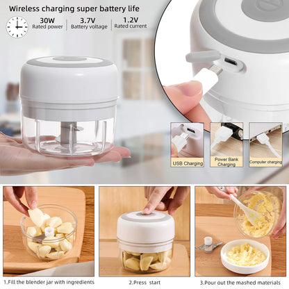 Mini Electric Food Chopper: Compact & Versatile