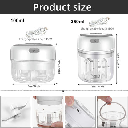 Mini Electric Food Chopper: Compact & Versatile