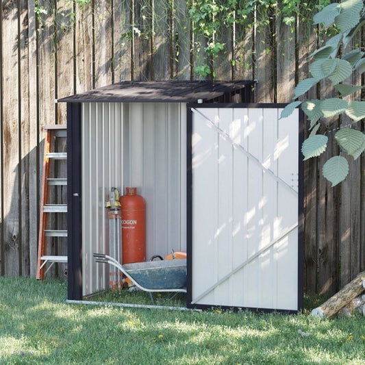 Outdoor Garden Storage Shed Galvanized Steel Tool House