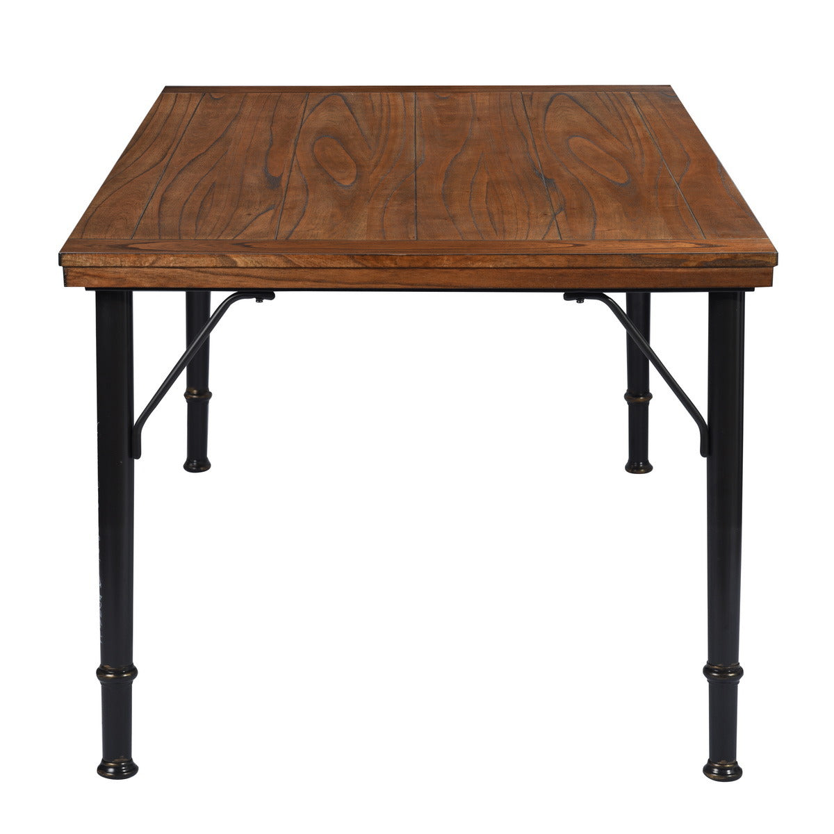 Solid wood veneered dining table