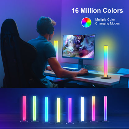 Smart Light Bar, LED TV Backlight Lamp with DIY Music Sync Modes Smart APP Control with Multiple Scene Modes Color Light Bar for Gaming, Movies, PC, TV, Room Indoor Decoration