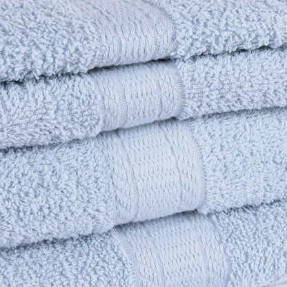 Basic Solid 18-Piece Bath Towel Set Collection