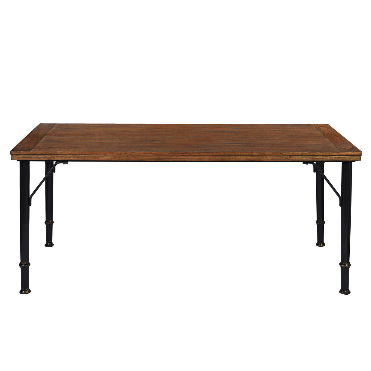 Solid wood veneered dining table