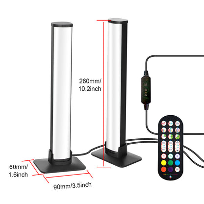 Smart Light Bar, LED TV Backlight Lamp with DIY Music Sync Modes Smart APP Control with Multiple Scene Modes Color Light Bar for Gaming, Movies, PC, TV, Room Indoor Decoration