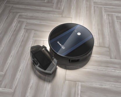 Geek Smart Robot Vacuum Cleaner G6;  Ultra-Thin;  1800Pa Strong Suction;  Automatic Self-Charging;  App Control;  Custom Cleaning;  Great for Hard Floors to Carpets(Banned From Selling On Amazon)